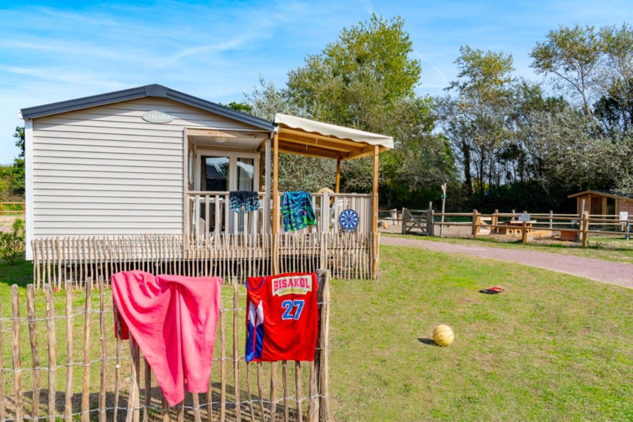 Camping Les Carolins Saint-Lo-d'Ourville Esterno foto