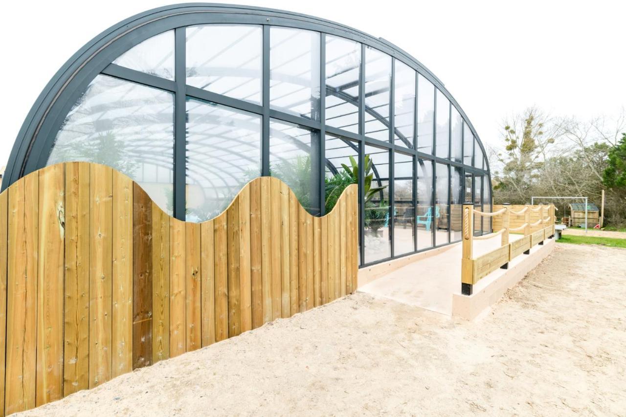 Camping Les Carolins Saint-Lo-d'Ourville Esterno foto