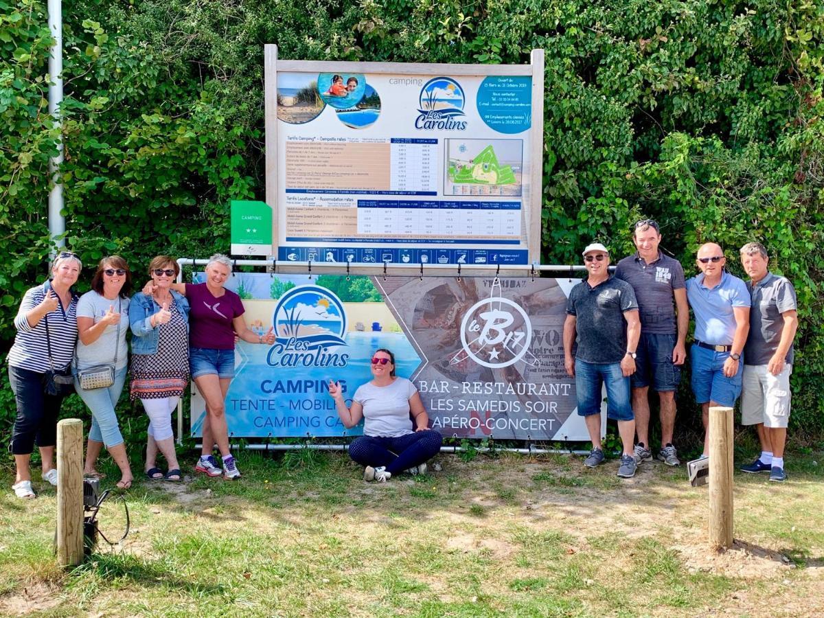 Camping Les Carolins Saint-Lo-d'Ourville Esterno foto